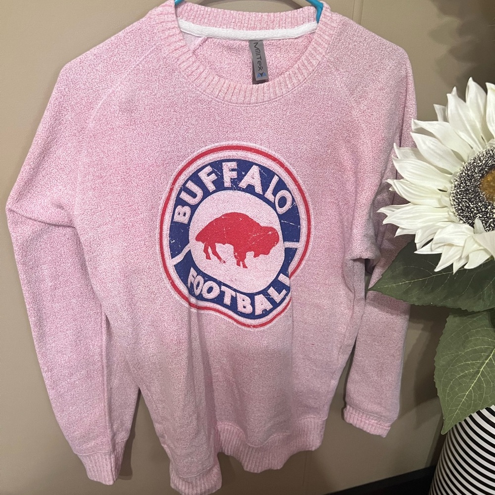 Pink Buffalo Football Sweater